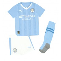 Dětský Fotbalový dres Manchester City Josko Gvardiol #24 2023-24 Domácí Krátký Rukáv (+ trenýrky)